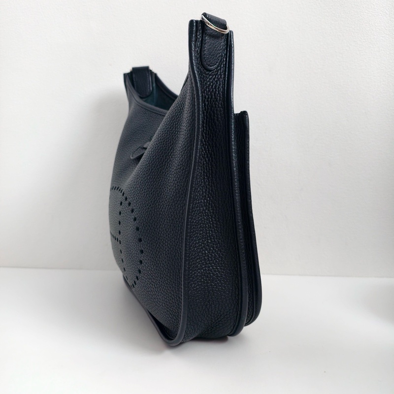 Hermes 愛馬仕Evelyne 伊芙琳黑銀29-5