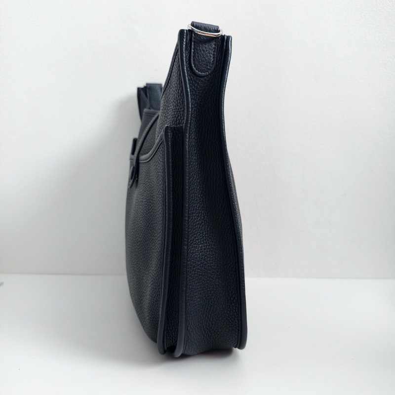 Hermes 愛馬仕Evelyne 伊芙琳黑銀29-6