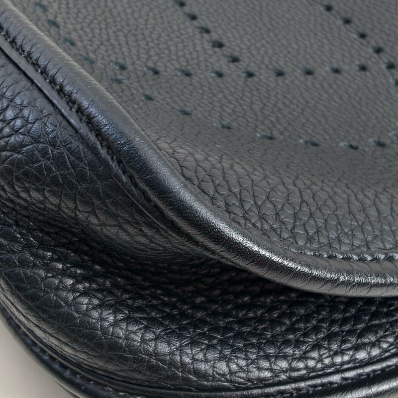 Hermes 愛馬仕Evelyne 伊芙琳黑銀29-12