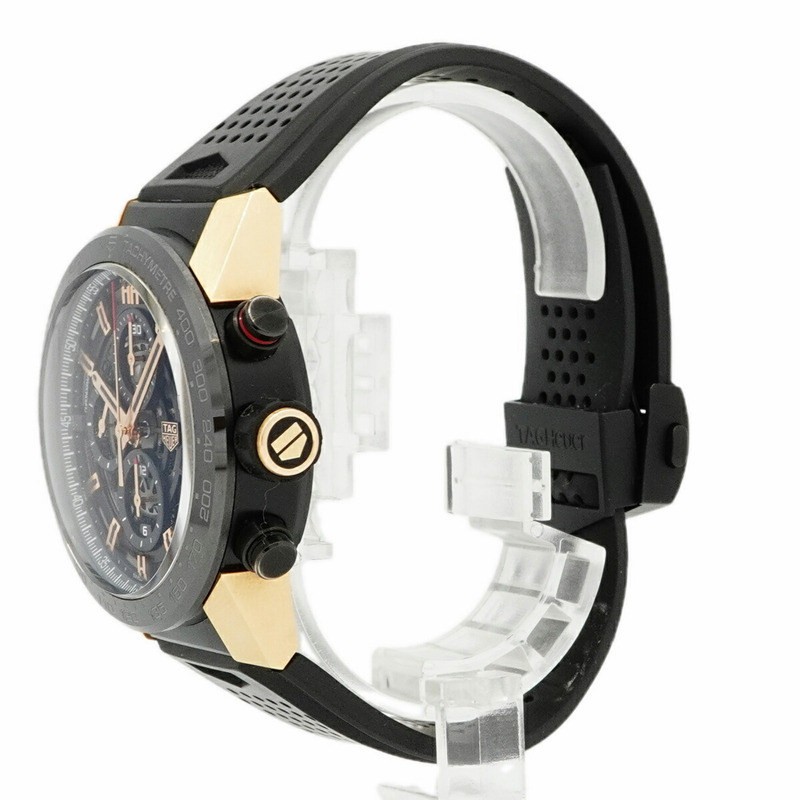 TAG Heuer 豪雅卡萊拉系列 CAR205A 男士鏤空錶盤腕錶-1