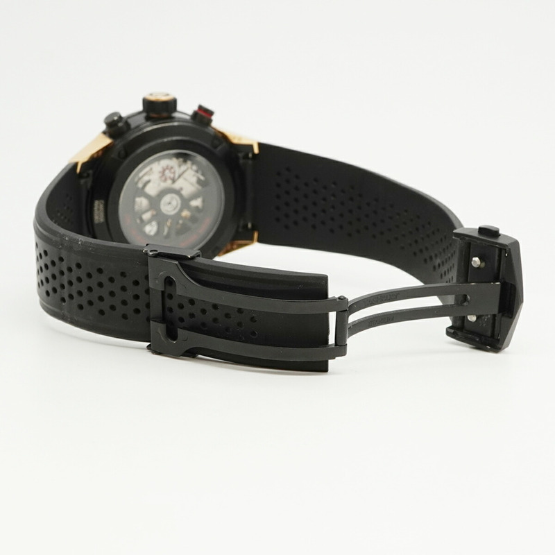 TAG Heuer 豪雅卡萊拉系列 CAR205A 男士鏤空錶盤腕錶-3