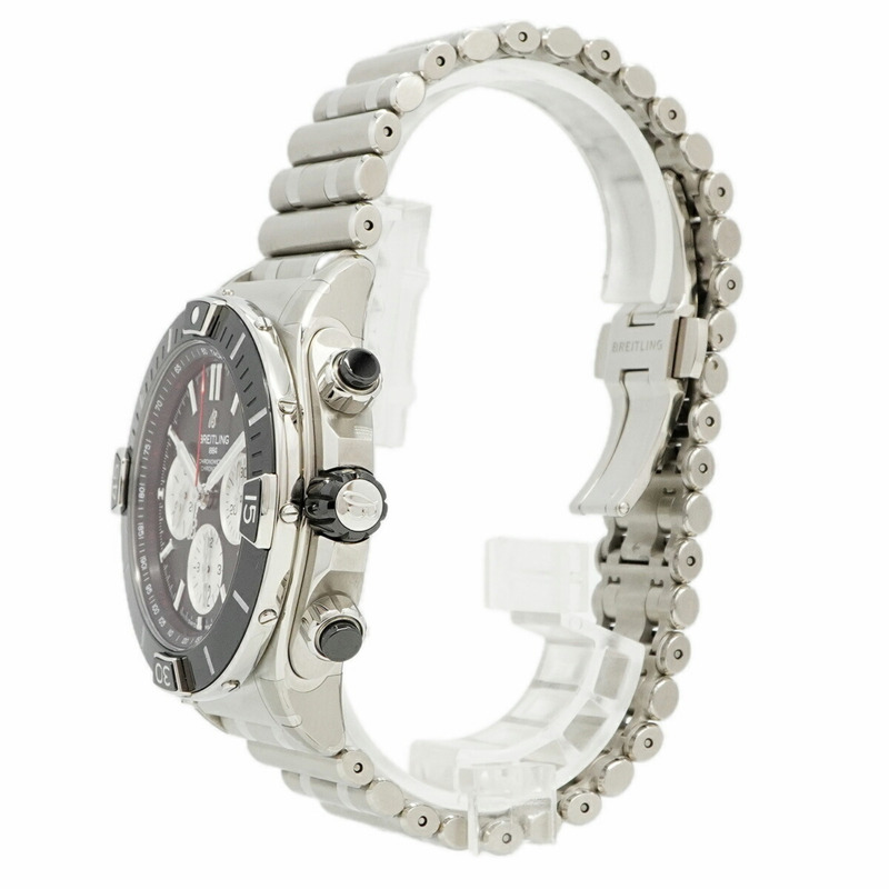 百年靈 SuperChronomat B01 AB0136 黑色錶盤男錶-1