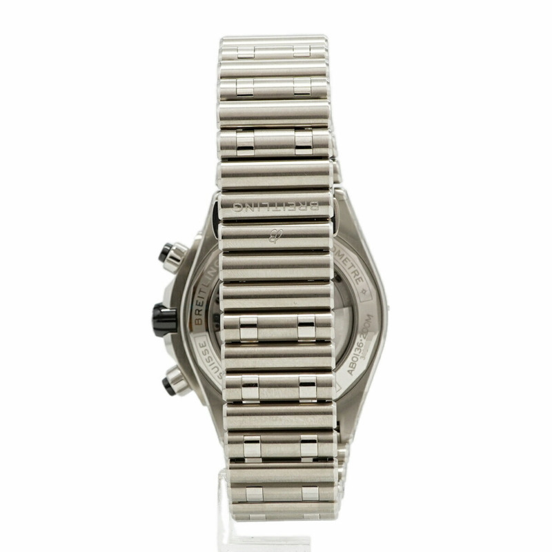 百年靈 SuperChronomat B01 AB0136 黑色錶盤男錶-6