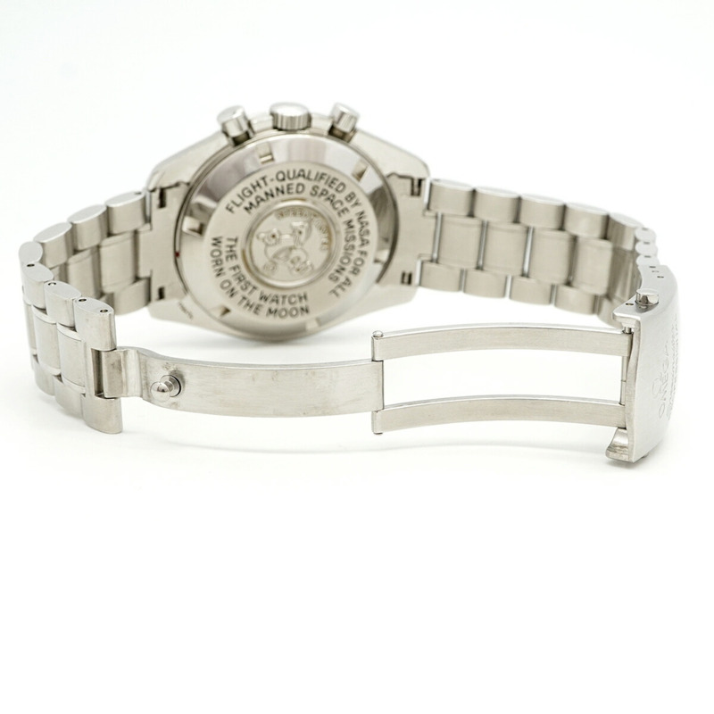 歐米茄超霸系列3570.50黑色錶盤男士腕錶-3