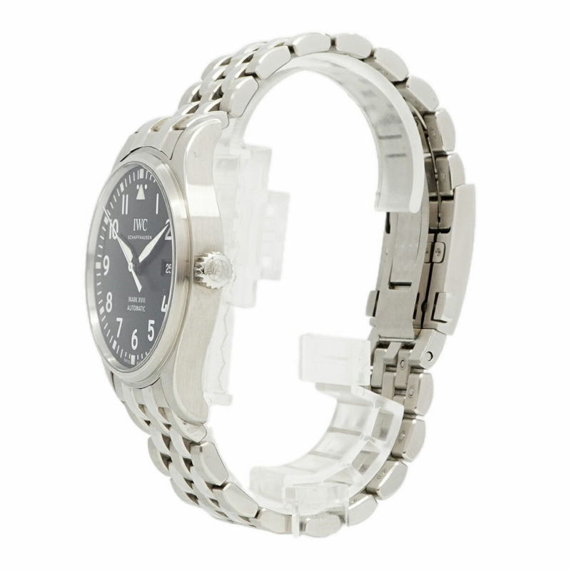 IWC 沙夫豪森飛行員 IW327011 黑色錶盤男士手錶-1