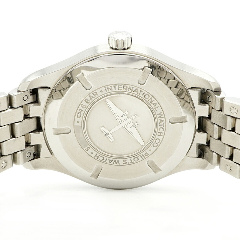 IWC 沙夫豪森飛行員 IW327011 黑色錶盤男士手錶-4