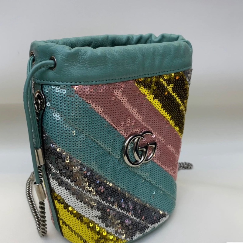 Gucci 馬蒙水桶包 19*17 99新配件塵袋-3