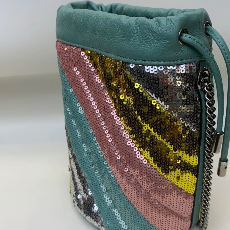 Gucci 馬蒙水桶包 19*17 99新配件塵袋-6