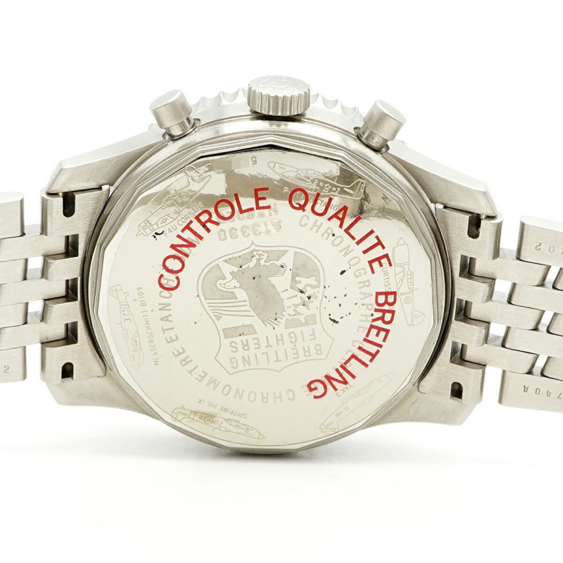 百年靈 Navitimer Fighters A13330 象牙色錶盤男士腕錶-4