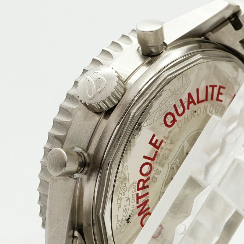 百年靈 Navitimer Fighters A13330 象牙色錶盤男士腕錶-8