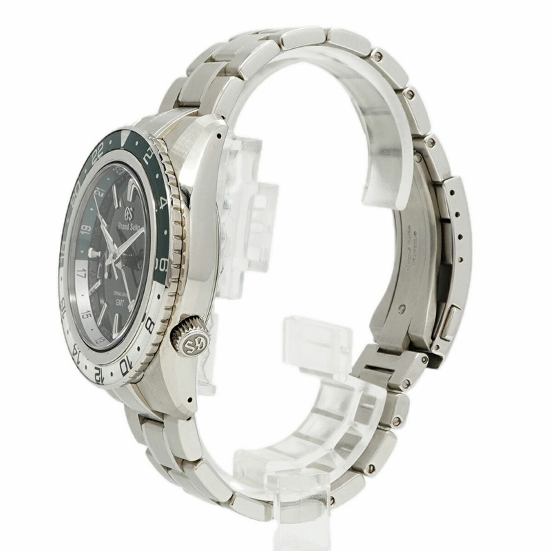 精工 Grand SBGE295 9R66-0BK0 綠色錶盤男士腕錶-1