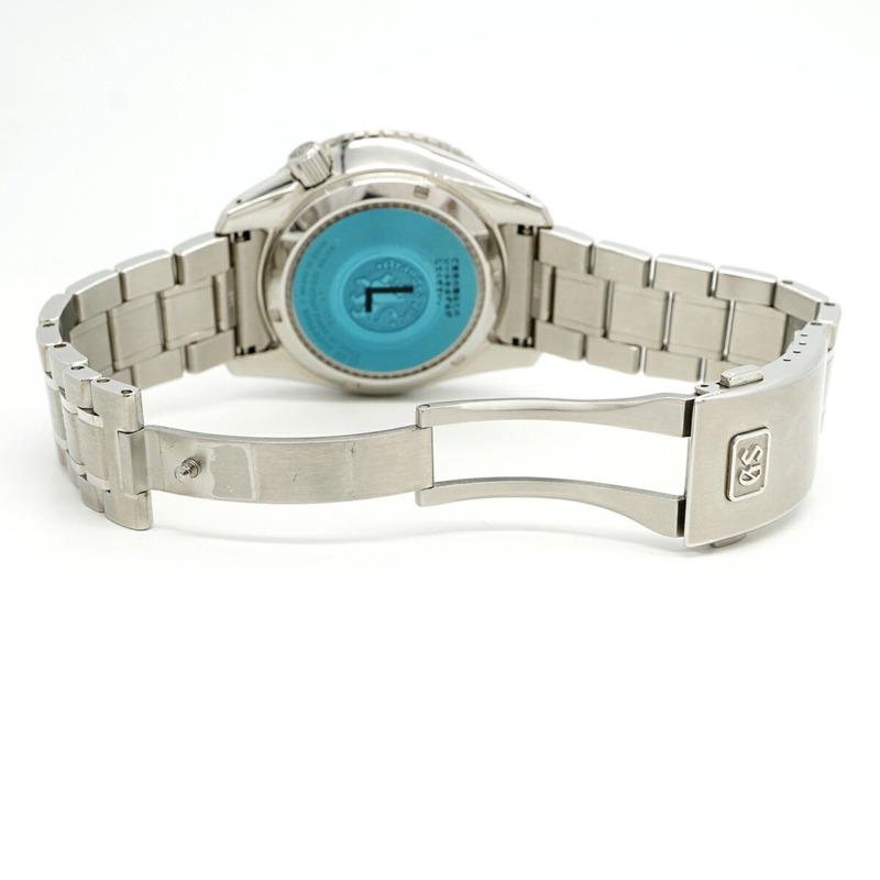 精工 Grand SBGE295 9R66-0BK0 綠色錶盤男士腕錶-3