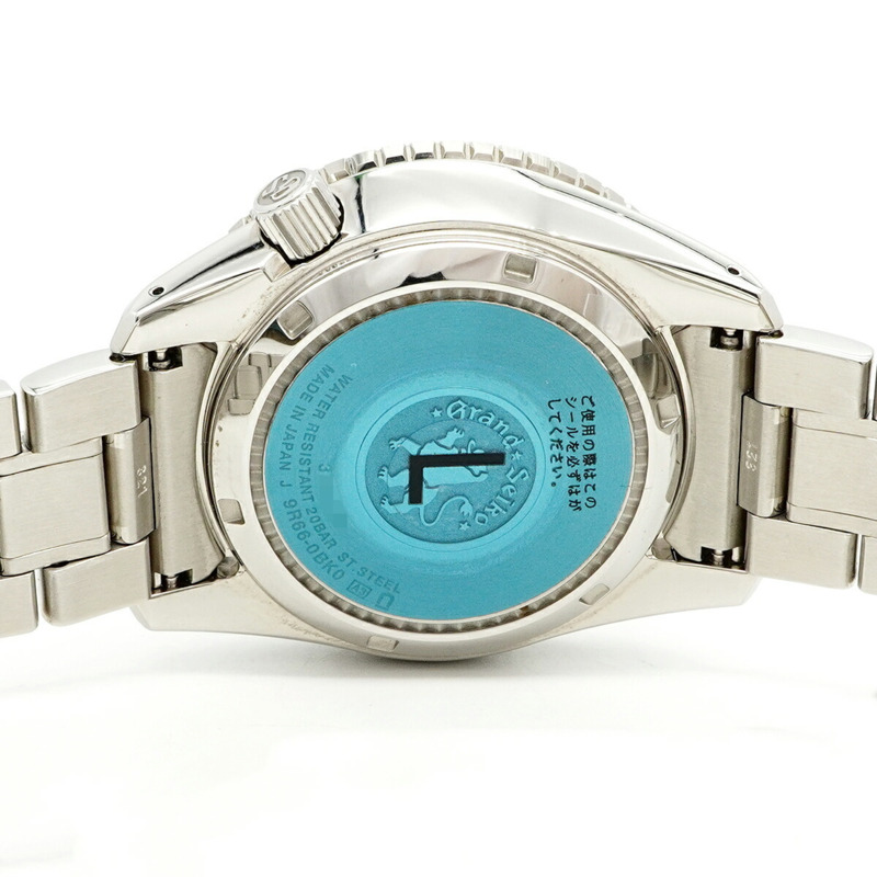 精工 Grand SBGE295 9R66-0BK0 綠色錶盤男士腕錶-4