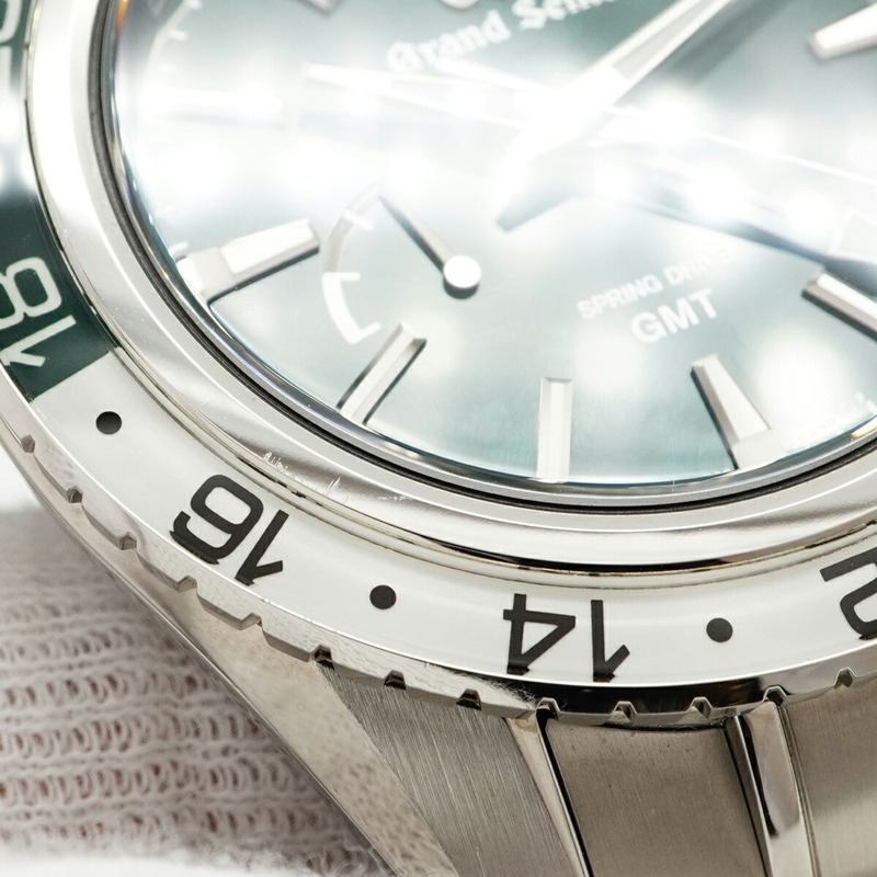 精工 Grand SBGE295 9R66-0BK0 綠色錶盤男士腕錶-6