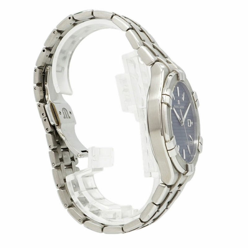 Maurice Lacroix Aikon AI1008-SS002-431-1 海軍藍錶盤男士腕錶-2