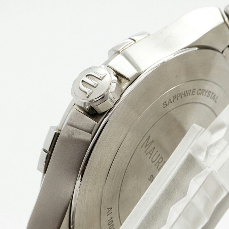 Maurice Lacroix Aikon AI1008-SS002-431-1 海軍藍錶盤男士腕錶-8