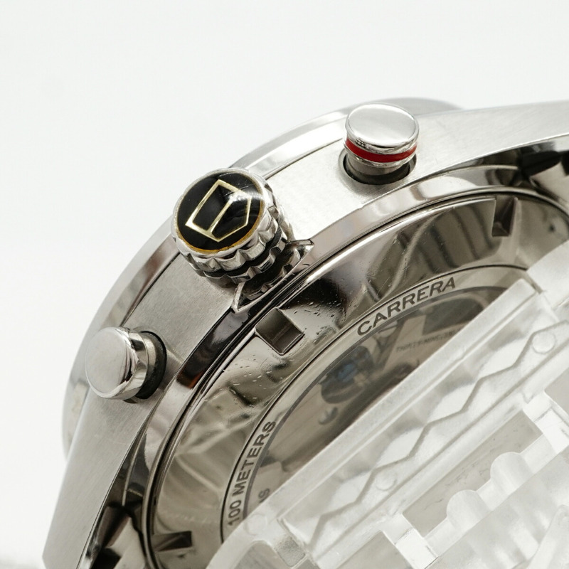 TAG Heuer 豪雅卡萊拉系列 CAR2A11 灰色錶盤男士腕錶-8