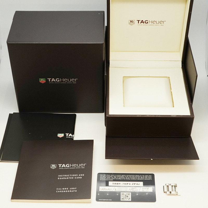 TAG Heuer 豪雅卡萊拉系列 CAR2A11 灰色錶盤男士腕錶-9