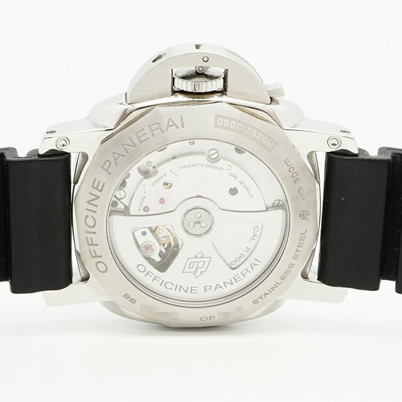 沛納海 Luminor 1950 3 日動力保存 PAM00359 黑色錶盤男士腕錶-4