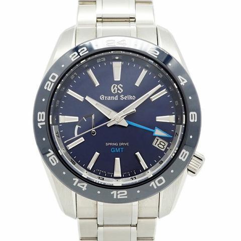 精工 Grand SBGE255 9R66-0BB0 海軍藍錶盤男士腕錶