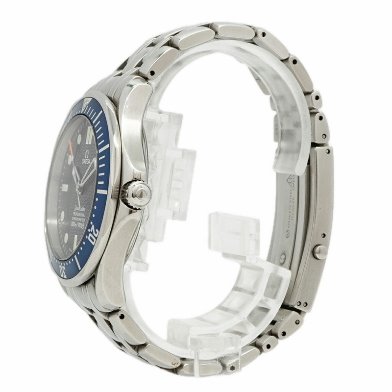 歐米茄海馬系列 2531.80 海軍藍錶盤男士腕錶-1