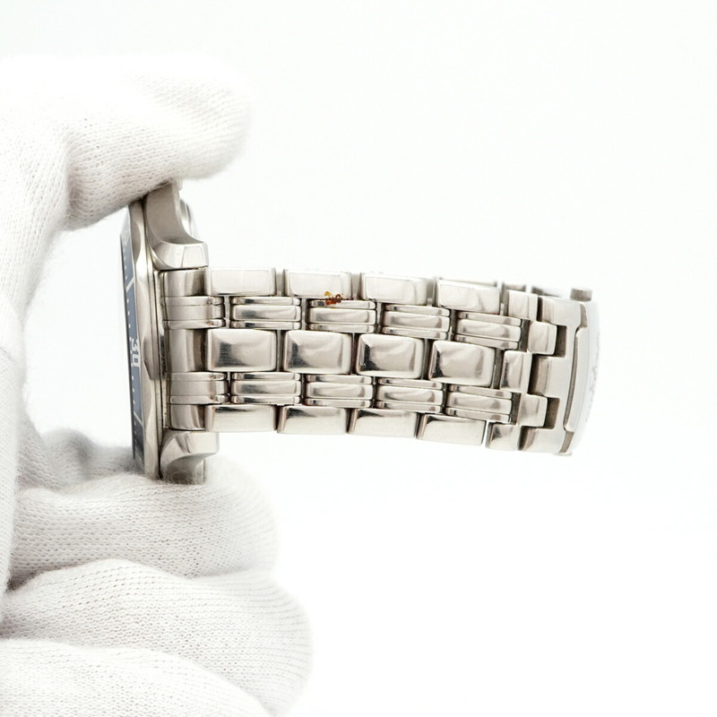 歐米茄海馬系列 2531.80 海軍藍錶盤男士腕錶-5