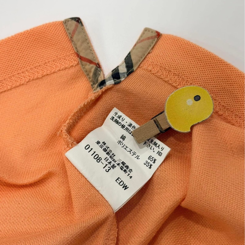 BURBERRY GOLF 經典格紋滾邊戰馬POLO衫-9