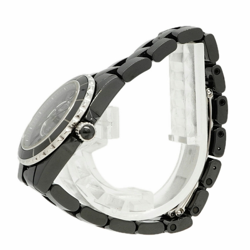 香奈兒 J12 H4196 黑色錶盤小姐腕錶-1