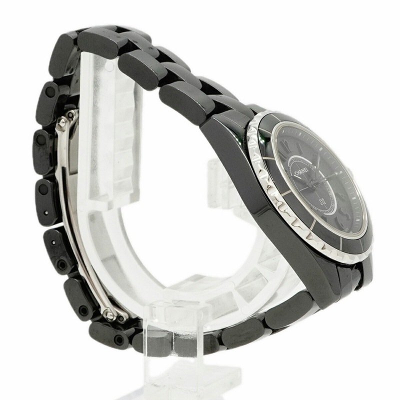 香奈兒 J12 H4196 黑色錶盤小姐腕錶-2