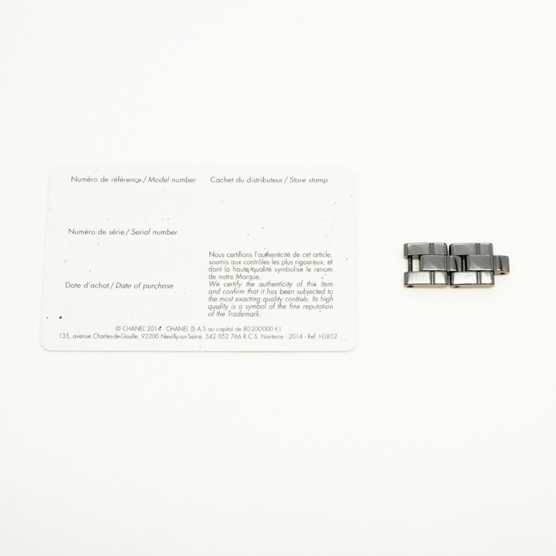 香奈兒 J12 H4196 黑色錶盤小姐腕錶-7