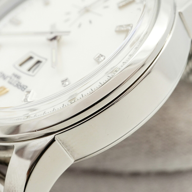 百年靈 Transocean A16310 白色錶盤男士腕錶-6