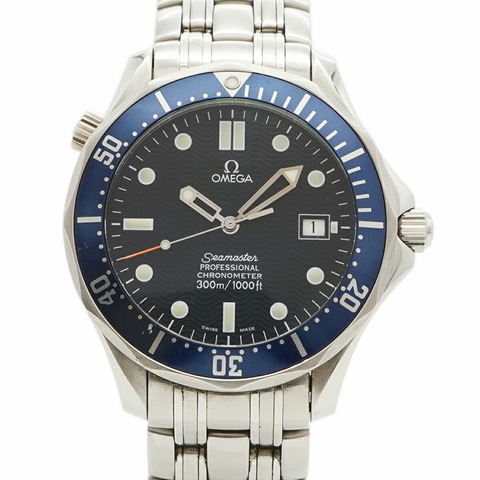 歐米茄海馬系列 2531.80 海軍藍錶盤男士腕錶