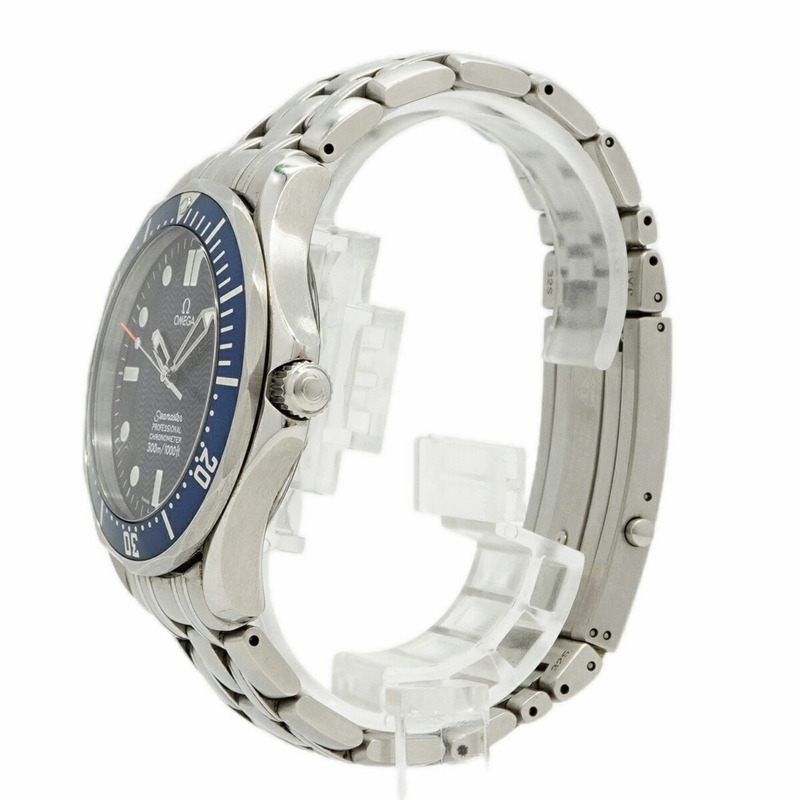 歐米茄海馬系列 2531.80 海軍藍錶盤男士腕錶-1