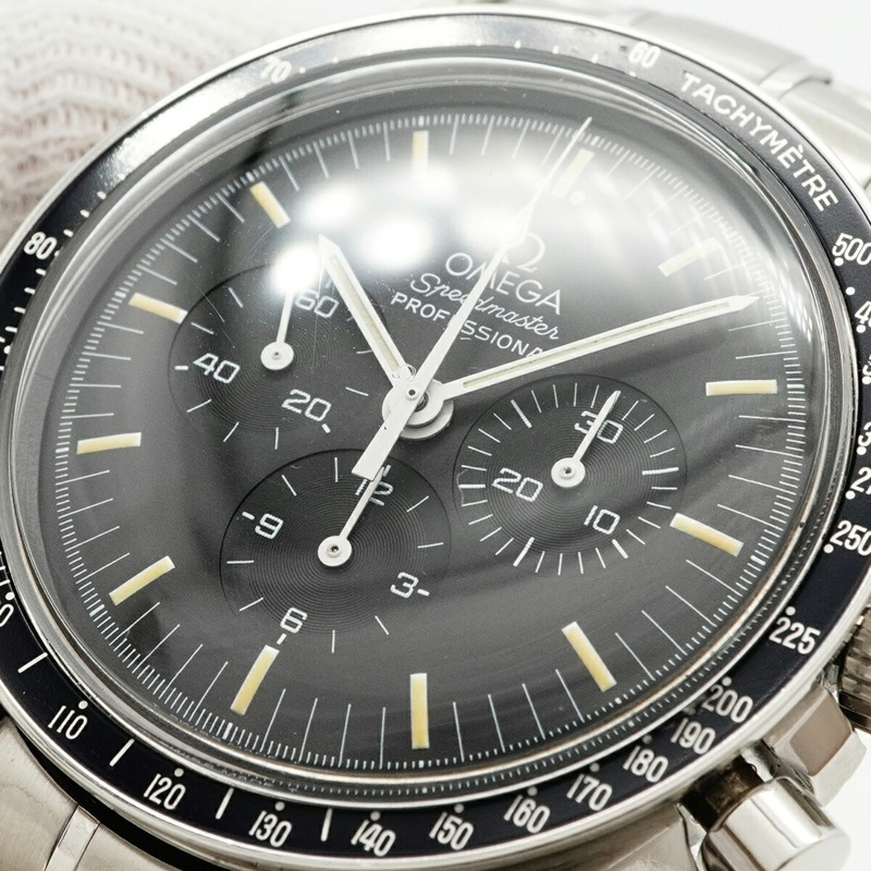 歐米茄超霸系列3570.50黑色錶盤男士腕錶-6