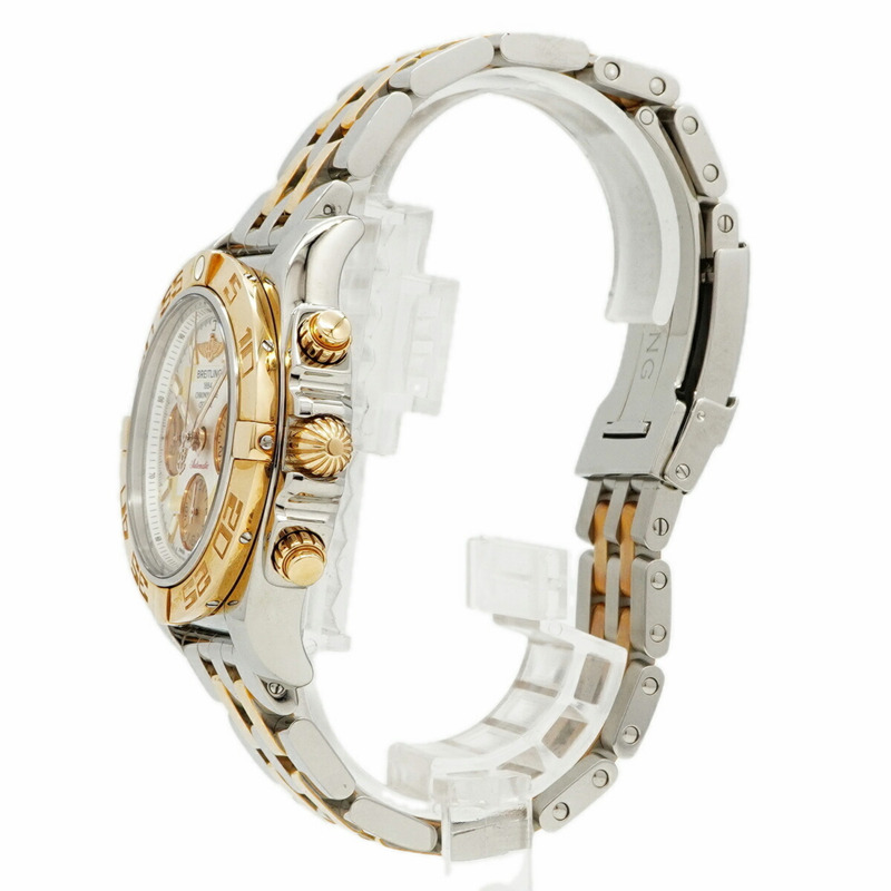 百年靈 Chronomat 41 CB0140 銀色錶盤男士腕錶-1