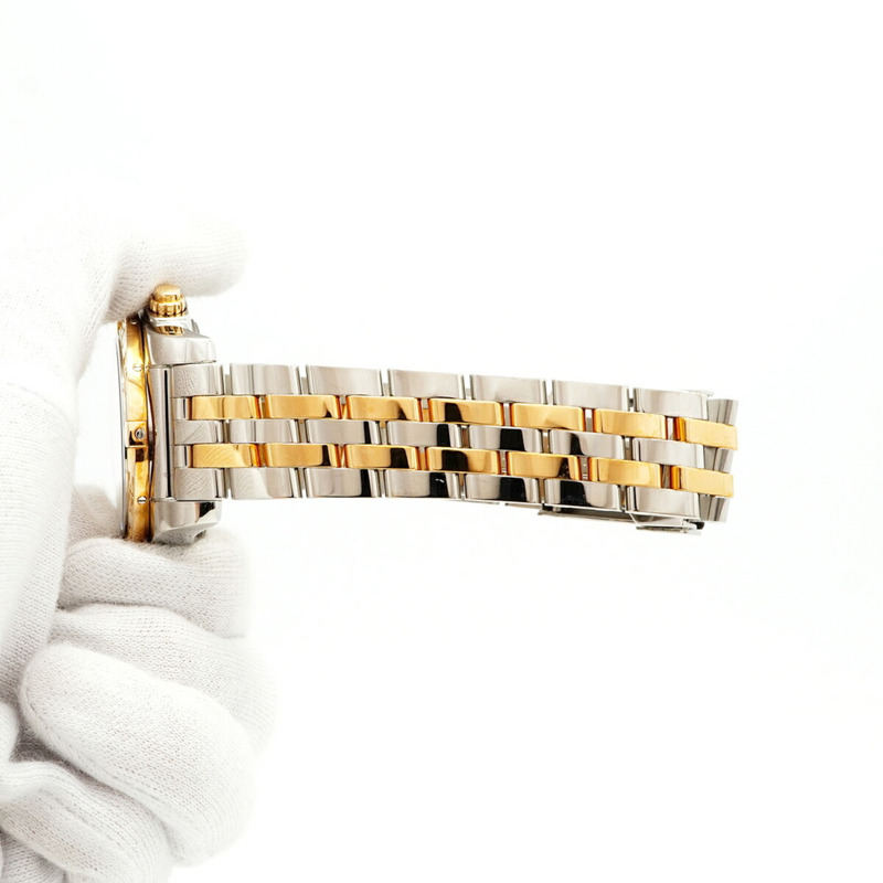 百年靈 Chronomat 41 CB0140 銀色錶盤男士腕錶-5