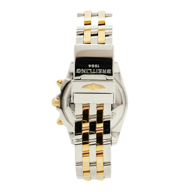 百年靈 Chronomat 41 CB0140 銀色錶盤男士腕錶-7