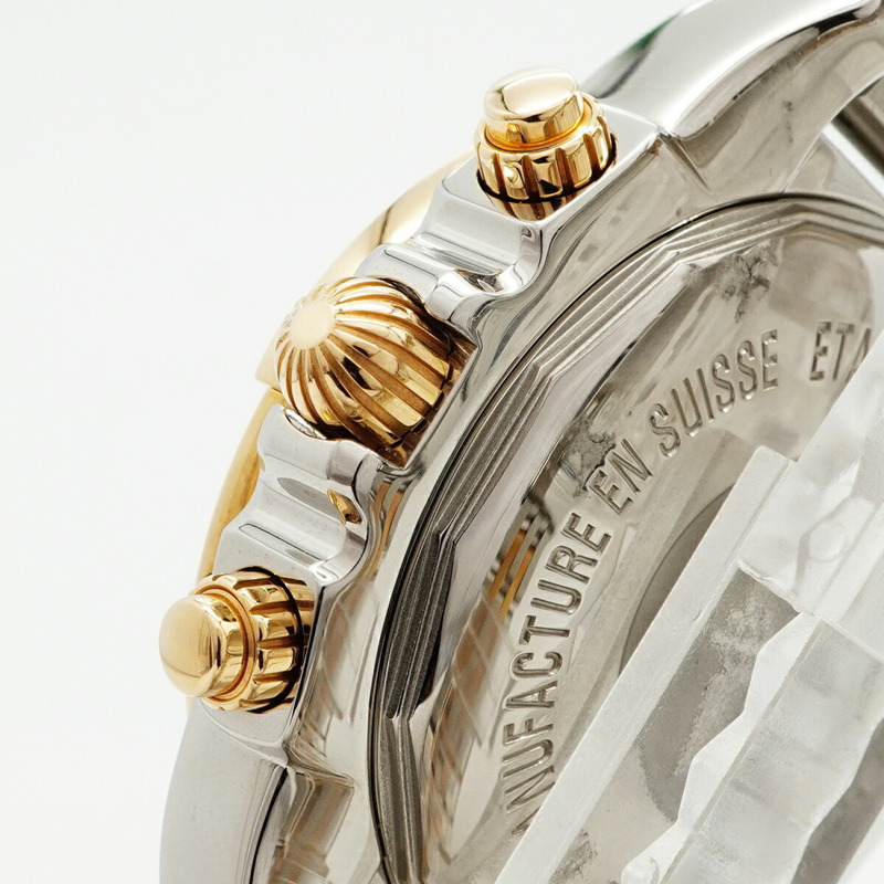 百年靈 Chronomat 41 CB0140 銀色錶盤男士腕錶-8