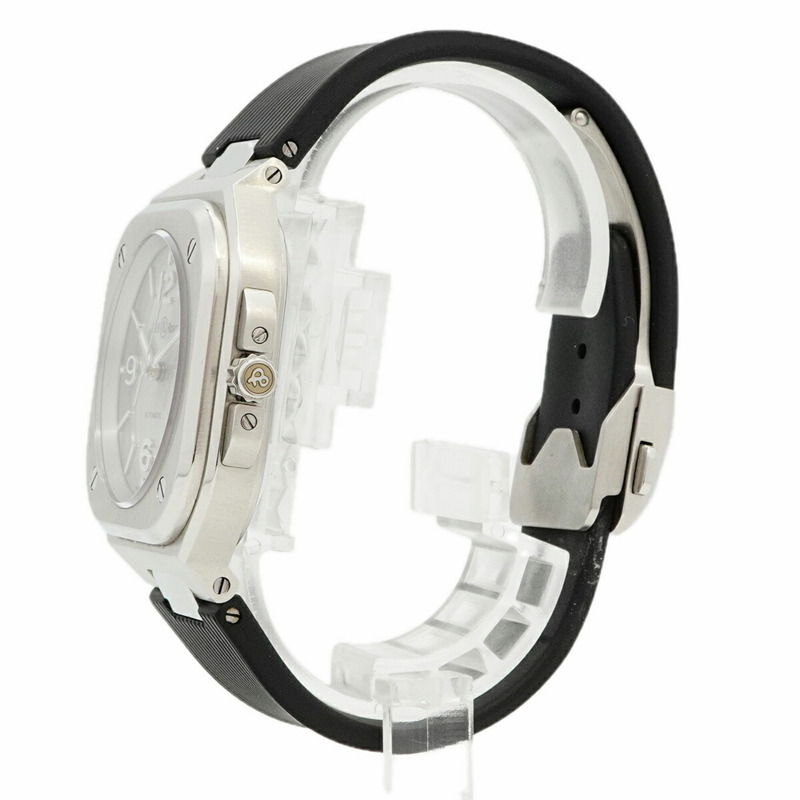 Bell & Ross BR-05 BR05A-GR-ST SRB 銀色錶盤男士腕錶-1