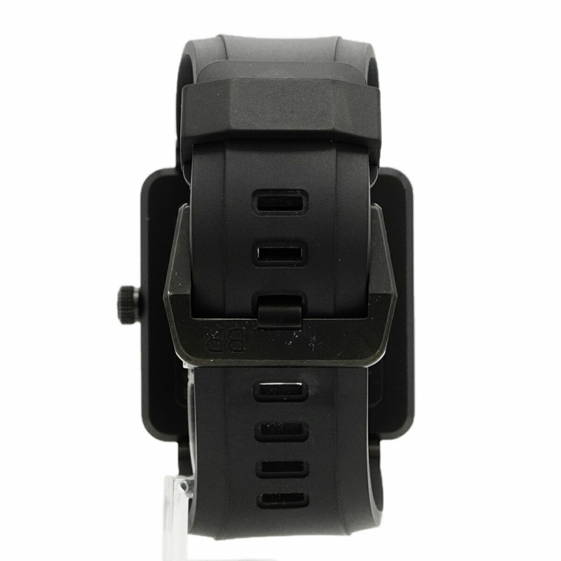 Bell & Ross Aviation BR01-92-SBlu 黑色錶盤男士腕錶-6