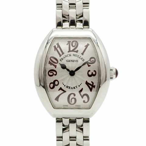 Franck Muller Heart to 5002SJA 銀色錶盤女士腕錶