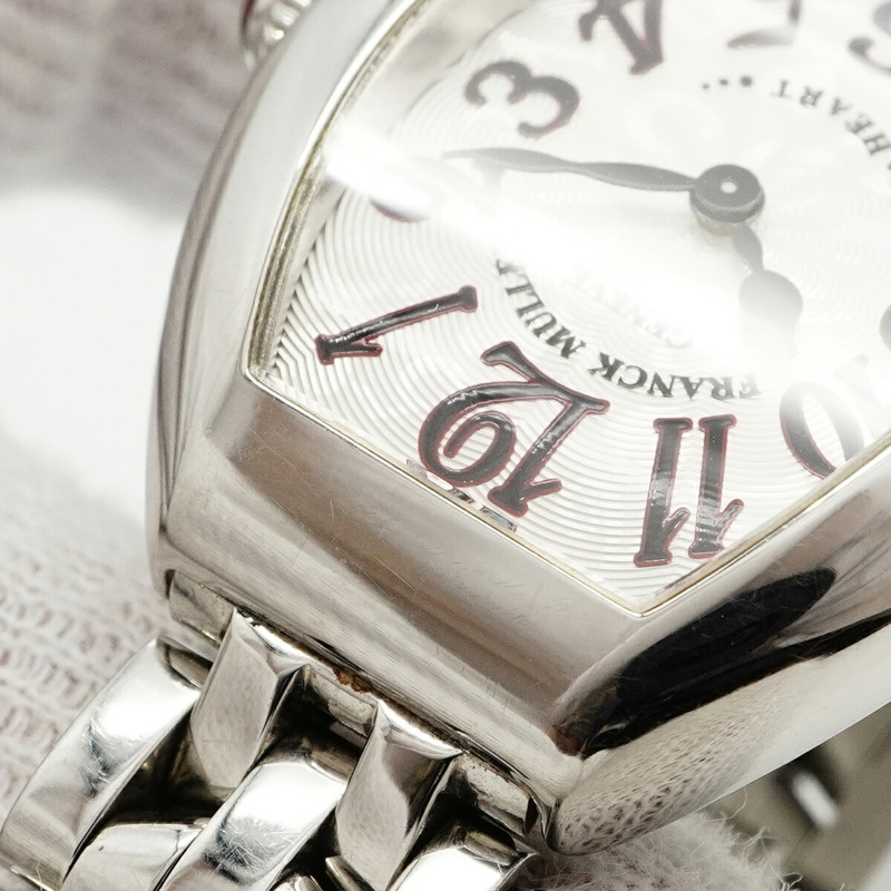 Franck Muller Heart to 5002SJA 銀色錶盤女士腕錶-6