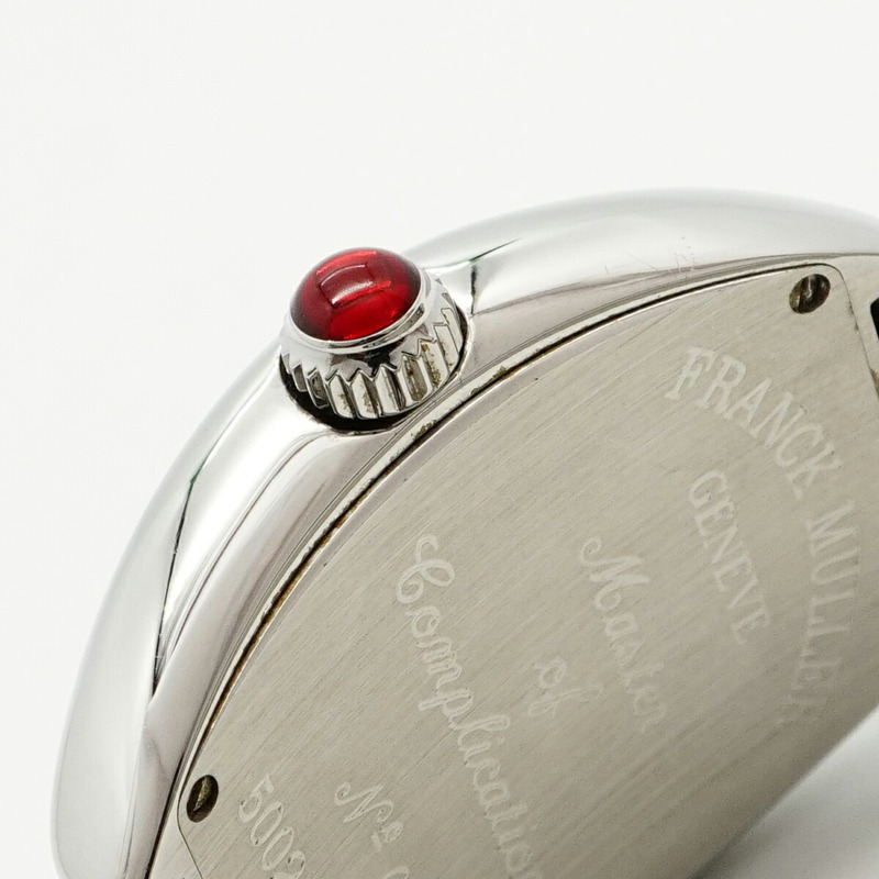 Franck Muller Heart to 5002SJA 銀色錶盤女士腕錶-8