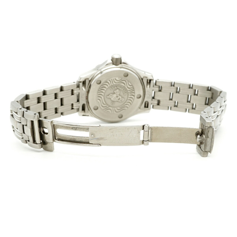 歐米茄海馬系列 2283.80 藍色錶盤小姐腕錶-3