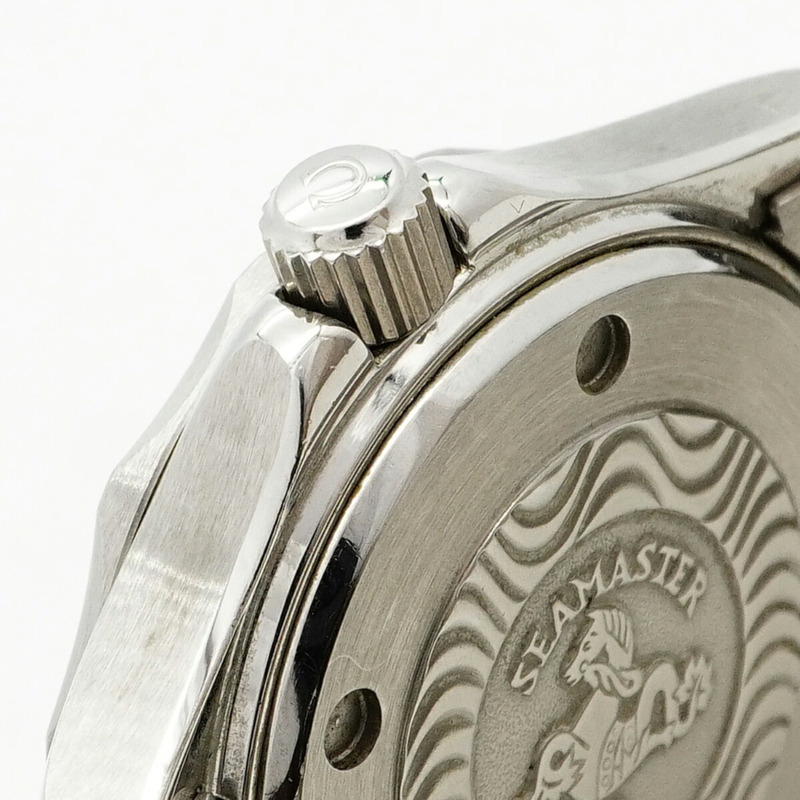 歐米茄海馬系列 2283.80 藍色錶盤小姐腕錶-8