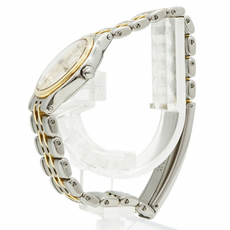 精工 Credor 7371-0040 銀色錶盤女士腕錶-1