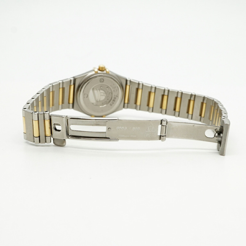 歐米茄星座系列 111.25.23.60.58.001 金色錶盤女錶-3