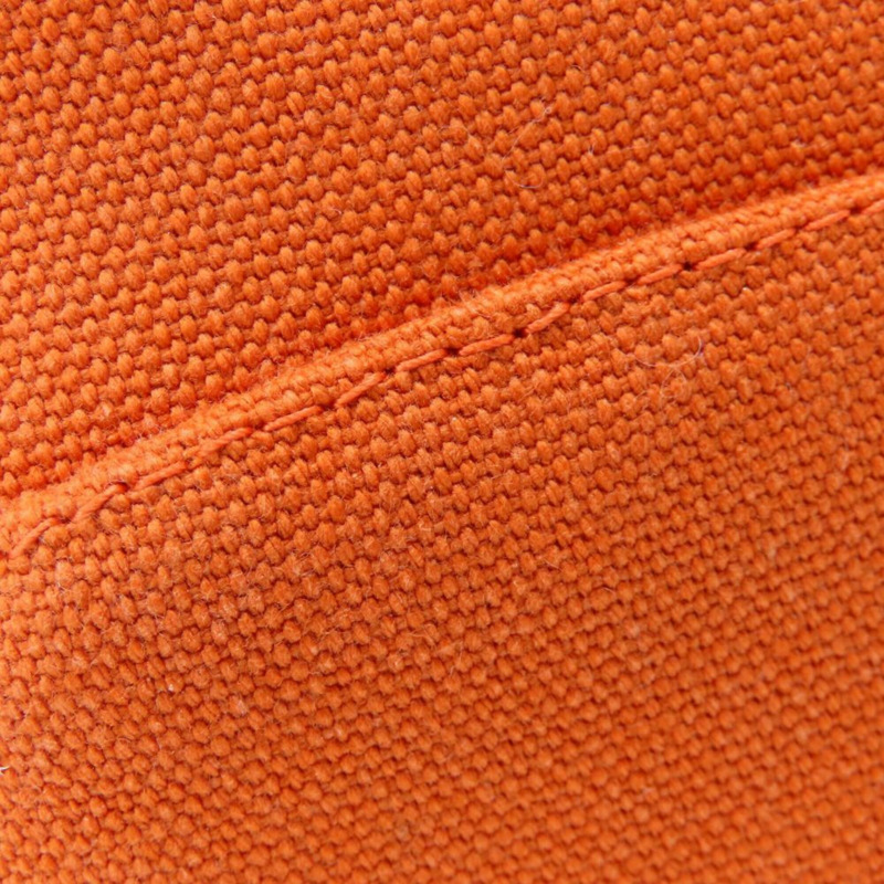 愛馬仕 Bolide 迷你手拿包,棉帆布包,皮革,橙色(Feu),女士款-7