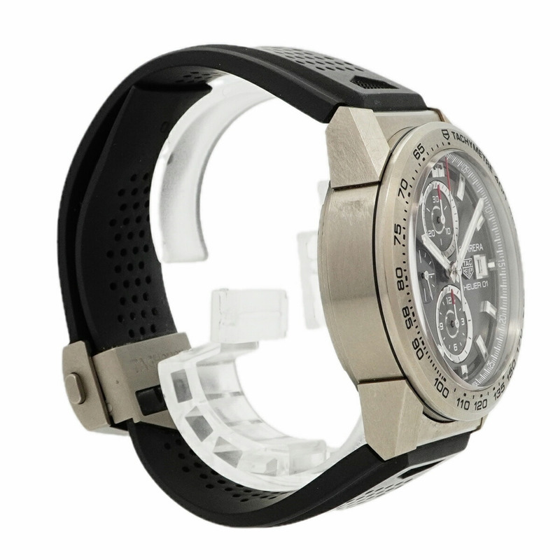 TAG Heuer 豪雅卡萊拉系列 CAR208Z 灰色錶盤男士腕錶-2