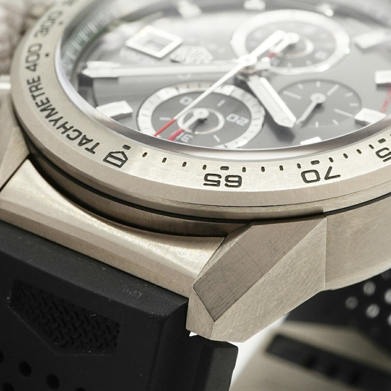 TAG Heuer 豪雅卡萊拉系列 CAR208Z 灰色錶盤男士腕錶-5